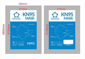 Lamdown KN95 Mask (50 Pack)