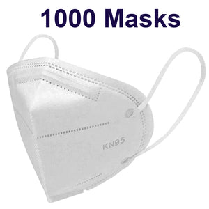 KN95 Face Mask Disposable 5-Layer Respirator in Resealable Bag (50pcs....10,000pcs)