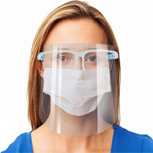 Face Shield Glasses Safety Protection Visor Anti-fog Lightweight Men Women