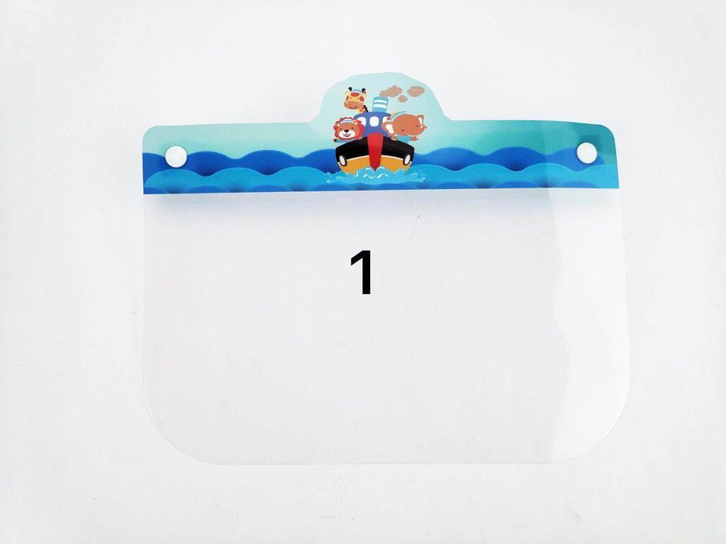10-Pack Kid's Face Shields - Reusable Mask, Protects Eyes And Head - Unique Designs