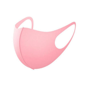 12pcs Reusable Face Mask Foam Fashion Assorted Colors Breathable Comfort Individual Wrap