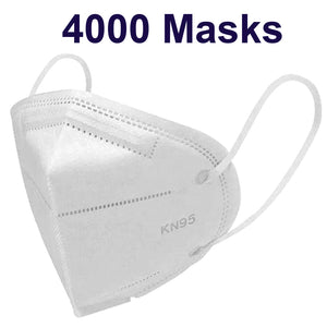 KN95 Face Mask Disposable 5-Layer Respirator in Resealable Bag (50pcs....10,000pcs)