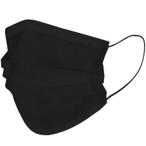 1400pcs Premium Black Disposable 3Ply Face Mask Covering Bulk Wholesale