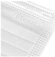 Load image into Gallery viewer, 125 Masks- Litepak Premium-Grade Disposable 3-Ply Face Mask
