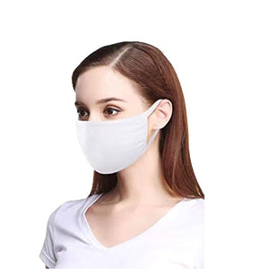 (3-Pack) Cotton Face Mask Washable Reusable THICK Anti-Dust Mouth Cover