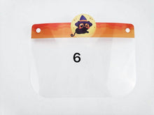 Load image into Gallery viewer, 10-Pack Kid&#39;s Face Shields - Reusable Mask, Protects Eyes And Head - Unique Designs
