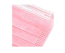 Load image into Gallery viewer, 125 Masks- Litepak Premium-Grade Disposable 3-Ply Face Mask
