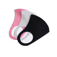 Load image into Gallery viewer, 12pcs Reusable Face Mask Foam Fashion Assorted Colors Breathable Comfort Individual Wrap
