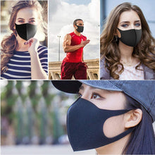 Load image into Gallery viewer, 12pcs Reusable Face Mask Foam Fashion Assorted Colors Breathable Comfort Individual Wrap

