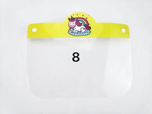 Load image into Gallery viewer, 10-Pack Kid&#39;s Face Shields - Reusable Mask, Protects Eyes And Head - Unique Designs
