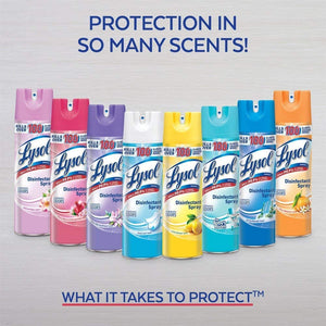 Lysol Sanitizing Spray, Early Morning Breeze, 19 Ounce (Pack of 4) by Lysol