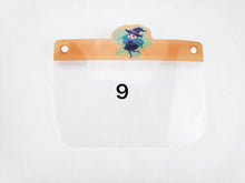 Load image into Gallery viewer, 10-Pack Kid&#39;s Face Shields - Reusable Mask, Protects Eyes And Head - Unique Designs
