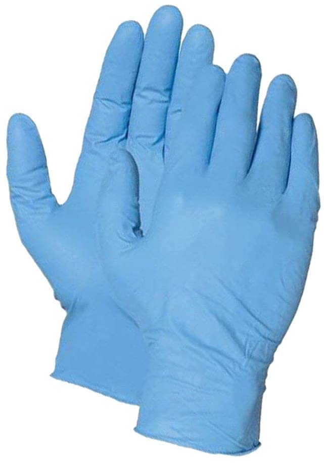 (12-Pairs) Disposable NITRILE Gloves Latex-Free Non-Sterile Individually Packaged