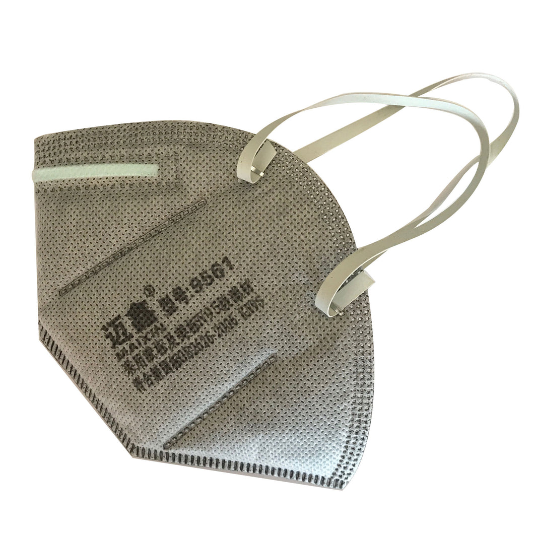 (10-Pack) Premium 5-Layer KN95 Respirator Face Mask Grey Maixin 9561