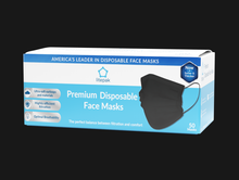 Load image into Gallery viewer, Litepak Premium Disposable Face Masks 3-Ply, Various Colors (50-Pack)
