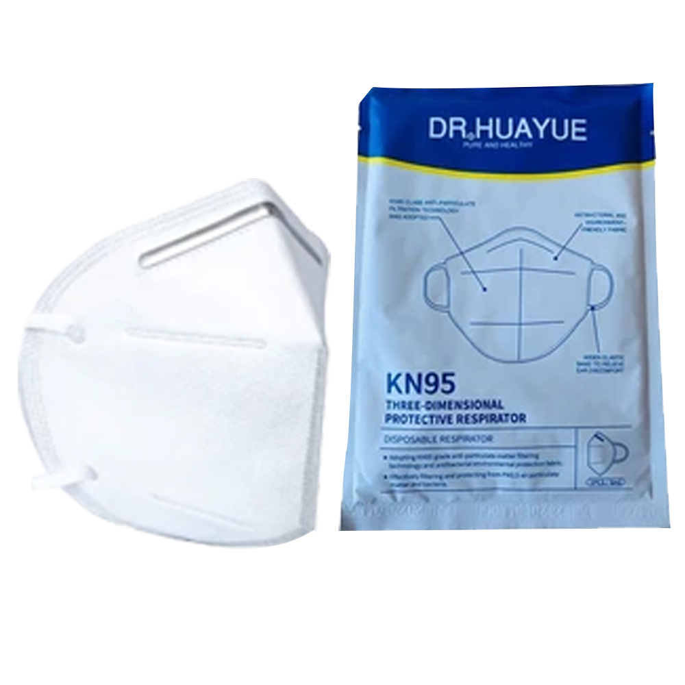 10-Pack KN95 Particulate Respirator Face Mask Disposable Dr.Huayue