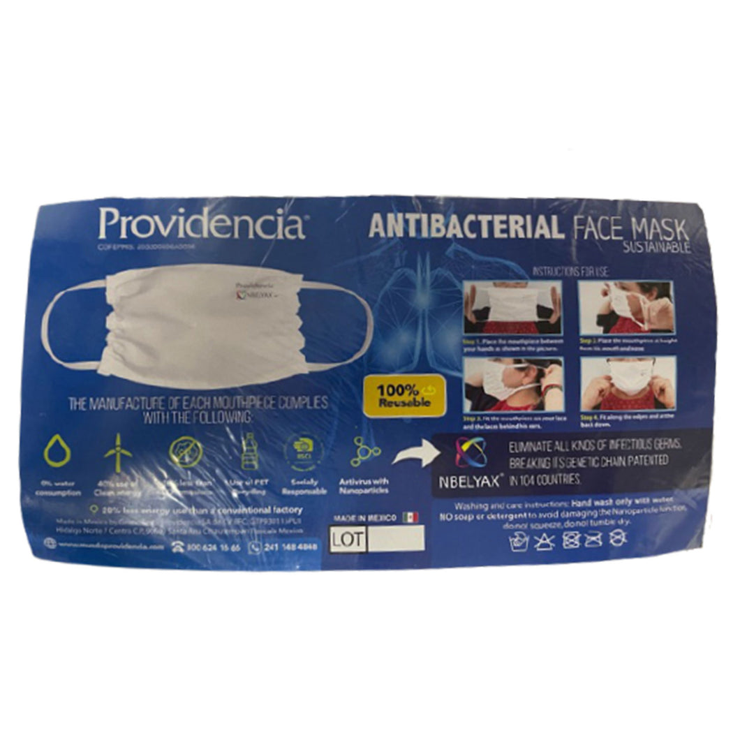 Reusable Face Mask Antibacterial Washable Breathable Responibly Made