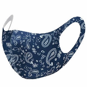12ct Cotton Face Mask Double Layer Fashionable Reusable Washable Paisley