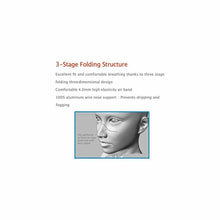 Load image into Gallery viewer, 20pcs Black KF94 Premium Disposable Face Mask Individually Wrapped
