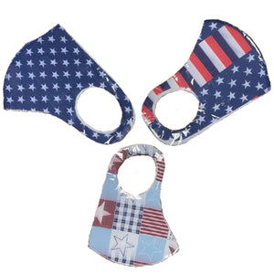 Soft Face Mask Double Layer Fashionable Reusable Washable USA Stars